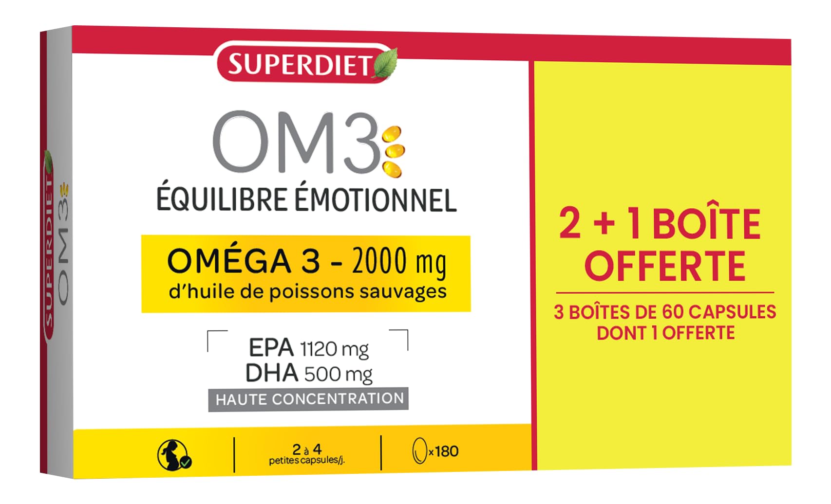 OM3 – Équilibre Émotionnel – Omégas 3