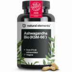 Ashwagandha Bio KSM-66 en Gélules Extra Fort 600mg par dose journalière – 180 Gélules Vegan – Sans Additifs Artificiels