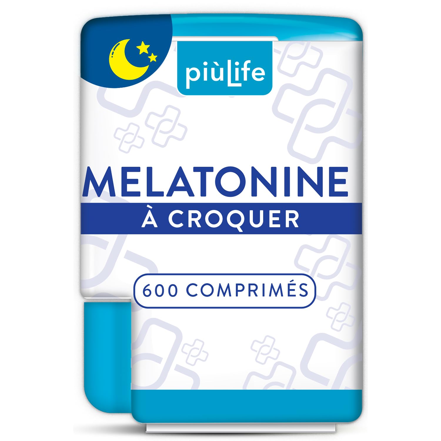 Melatonine 1,9 mg pour Bien Dormir, Endormissement rapide, Sommeil Réparateur, 600 Comprimés