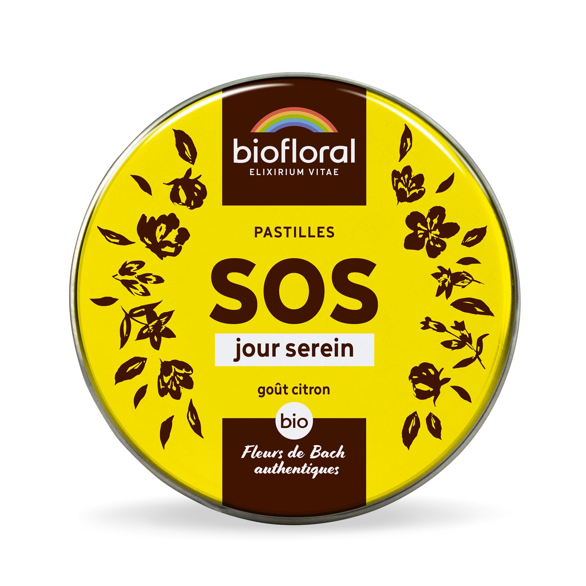 Rescue pastilles – SOS Secours Jour Serein BIO – Fleurs de Bach sans alcool
