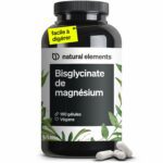 Magnésium Bisglycinate – 300 mg de magnésium, 2 mois d&rsquo;approvisionnement – doux sur l’estomac