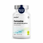Curcuma avec Extrait de Poivre (400 Capsules), Curcumine Pur avec Piperine d&rsquo;Origine Indienne, 700mg par Dose