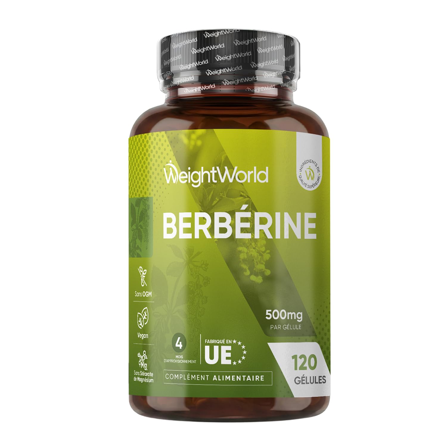 Berberine Gélules Vegan (Berberis Aristata) – Le coup de pouce perte de poids