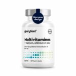Multivitamines et Minéraux Hautement Dosés, Avec Zinc, Sélénium, Calcium, Biotine, Vitamines A, B1, B2, B3, B6, C, et D3, Immunité, Fatigue, Muscles, Os et Peau