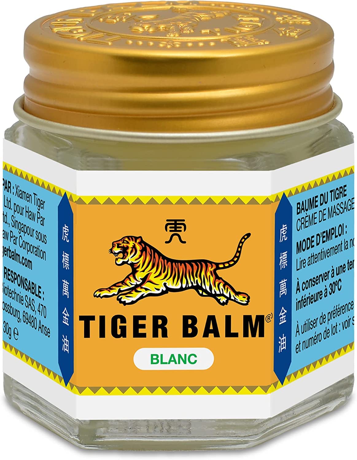 Baume du Tigre Blanc – Baume à effet froid – 30 g