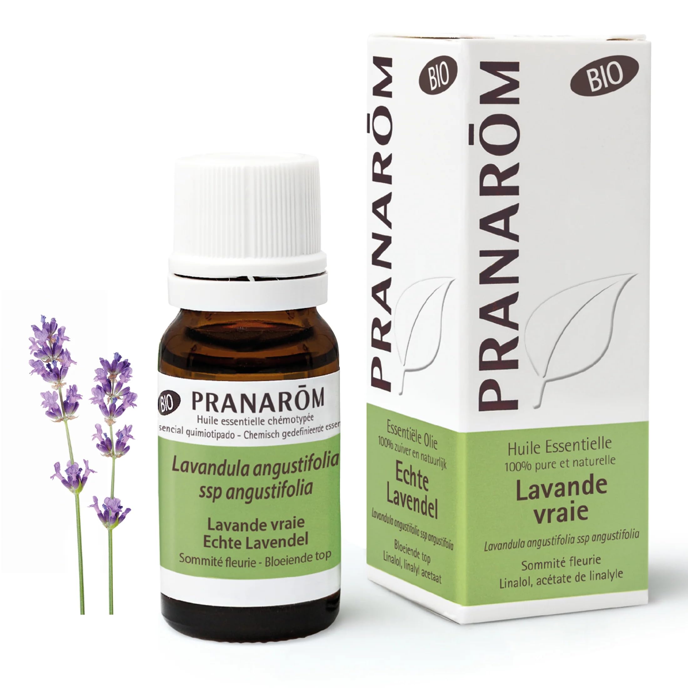 Huile Essentielle Lavande Vraie Bio – Sommeil & Équilibre Émotionnel – 10 ml