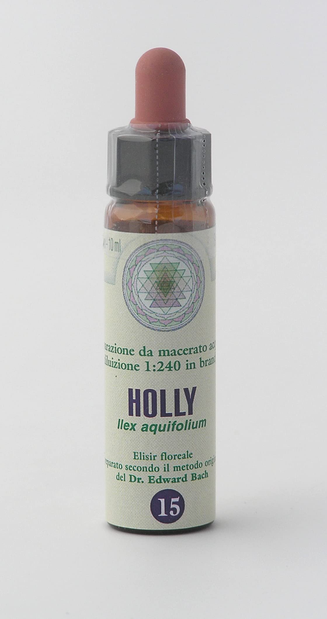 Fleur De Bach Holly n° 15  Farmaflor 10ml – Apaise la colère