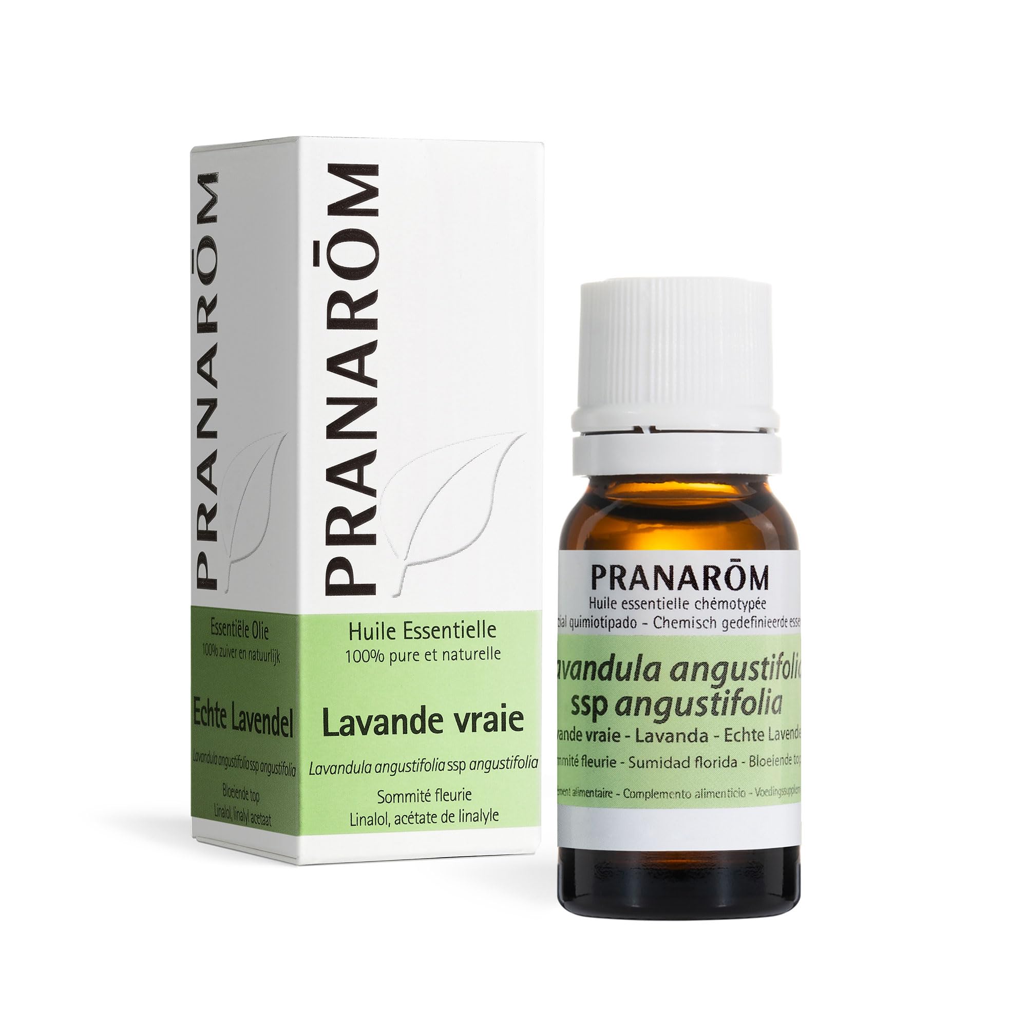 Huile Essentielle de Lavande Vraie Chémotypée – Pranarôm – Sommeil et Stress – 10 ml