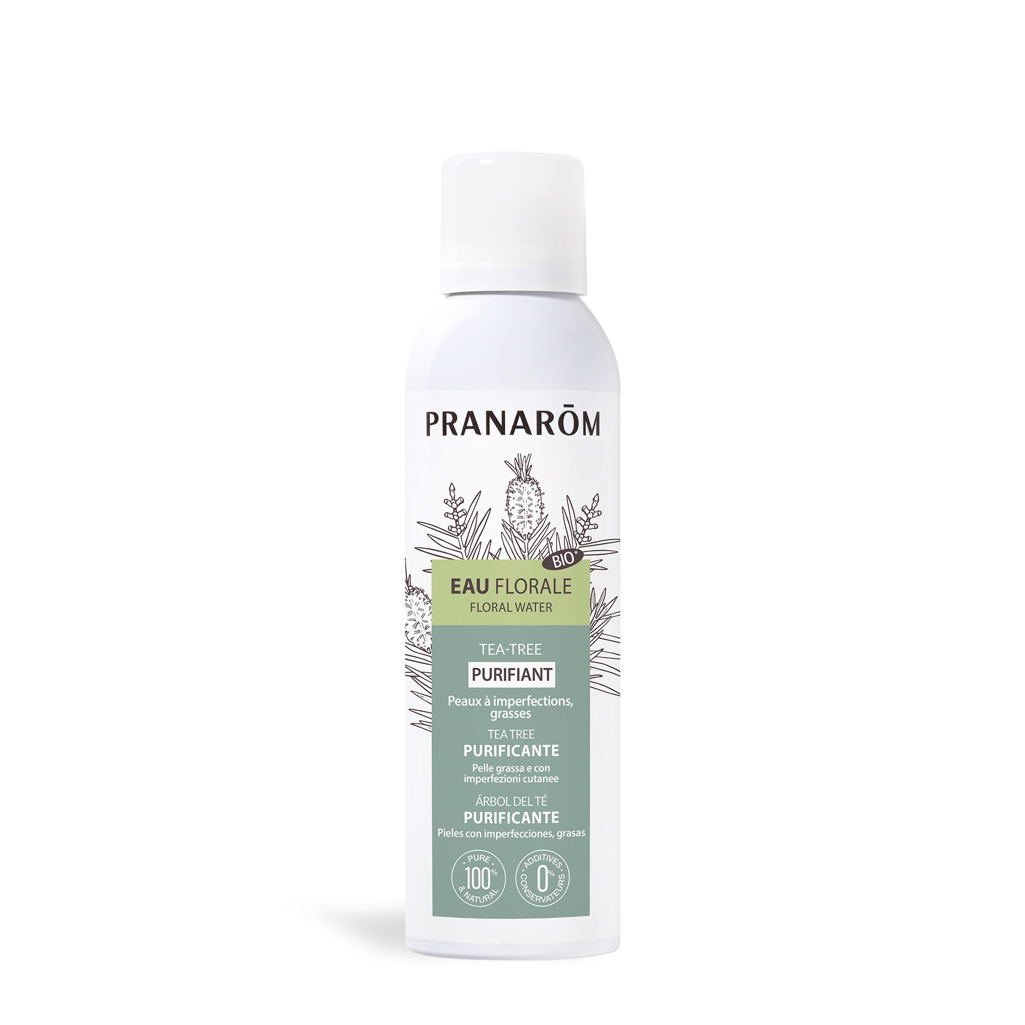 Hydrolat Tea tree Bio – Pranarôm – 150 ml – Peaux à tendance acnéique