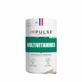 Impulse Nutrition – Multivitamines – Energie, Immunité & Vitalité – Vitamines C, D, B12, B6 – 12 Vitamines & 7 Minéraux – Vegan