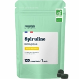 Spiruline Bio 500 mg – Novoma – 120 Comprimés – Source naturelle d&rsquo;antioxydants