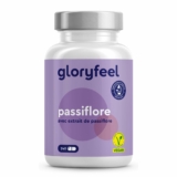 Extrait de Passiflore – Gloryfeel – 937,5 mg 5:1 (Équivalent à 3750 mg de Passiflore) – 240 Capsules – Sommeil et détente