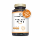 Vitamine D3 5000 UI & K2  MK7 200μg et Silicium – Immunité – Os -150 Capsules