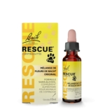 Élixir floral Fleurs de Bach – Rescue Pets – Rescue – 10 ml – de la Sérénité pour nos animaux de compagnie