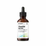 Vitamine D3 + Vitamine K2 MK7 99,7+% All-Trans (K2VITAL® by Kappa) – Gloryfeel – 50 ml – Soutien de l&rsquo;immunité
