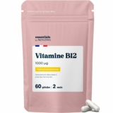 Vitamine B12 1000 µg – Méthylcobalamine – Novoma – 60 Gélules
