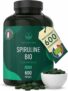 Spiruline Bio – True nature – 600 Comprimés – 4000mg – 19% Phycocyanine, Séchée à Froid