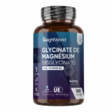 Magnesium Bisglycinate + Vitamine B6 1422mg – Aide à réduire la Fatigue & l&rsquo;Épuisement (EFSA) – 180 Gélules