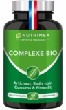 Complexe Artichaut, Radis noir, Pissenlit et Curcuma Bio – Laboratoires nutrimea – Confort digestif