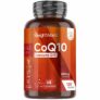 Coenzyme Q10 200mg, 120 Gélules, Ubiquinone CoQ10 Précurseur de l&rsquo;Ubiquinol Q10 Coenzyme sans Gluten et sans Stéarate de Magnésium