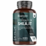 Complexe Shilajit 18 000mg, Ashwagandha, Curcuma, Crinière de lion – Weightworld – 120 Gélules