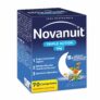 NOVANUIT TRIPLE ACTION – Endormissement – Réveils Nocturnes – Sommeil Réparateur – Mélatonine 1mg Plantes Vitamine B6 – 70 Comprimés